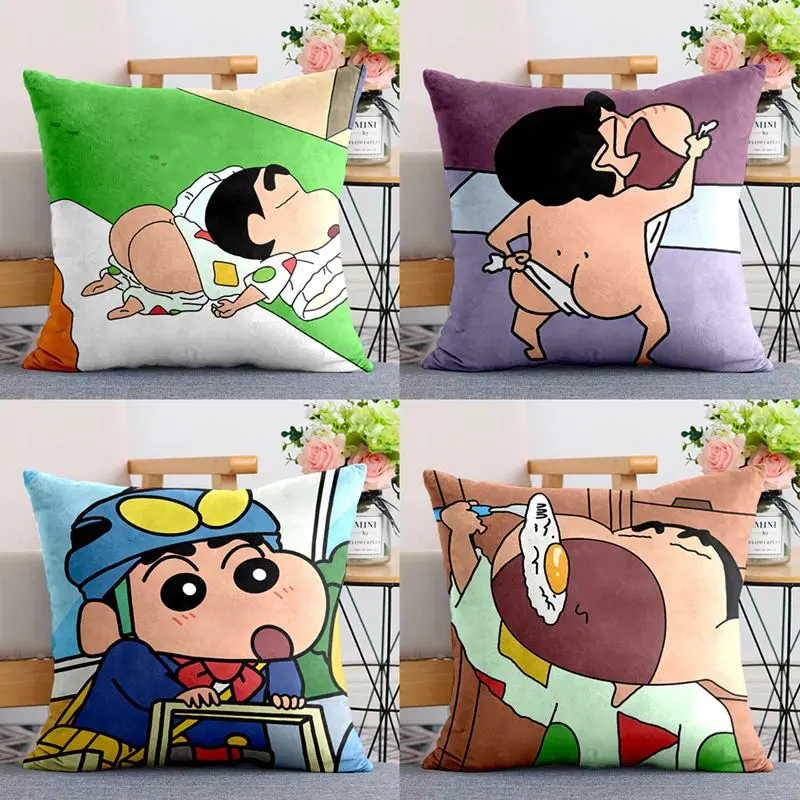 22 стиля Crayon Shin Chan чехол для подушки из полиэстера Kawaii, подушка для гостиной, кресло, диван, украшение для дома, праздничные подарки для мальчиков
22 стиля Crayon Shin Chan чехол для подушки из полиэстера Kawaii, подушка для гостиной, кресло, диван, украшение для дома, праздничные подарки для мальчиков