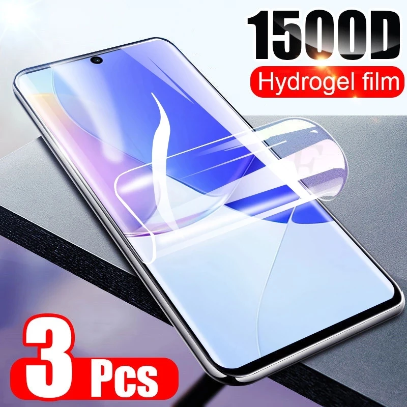 

3PCS Film For OPPO A1k A5s A7n A9x AX5s F11 Pro K3 Realme 3 Pro C2 Screen Protector Hydrogel Film Protect 9H 2.5D