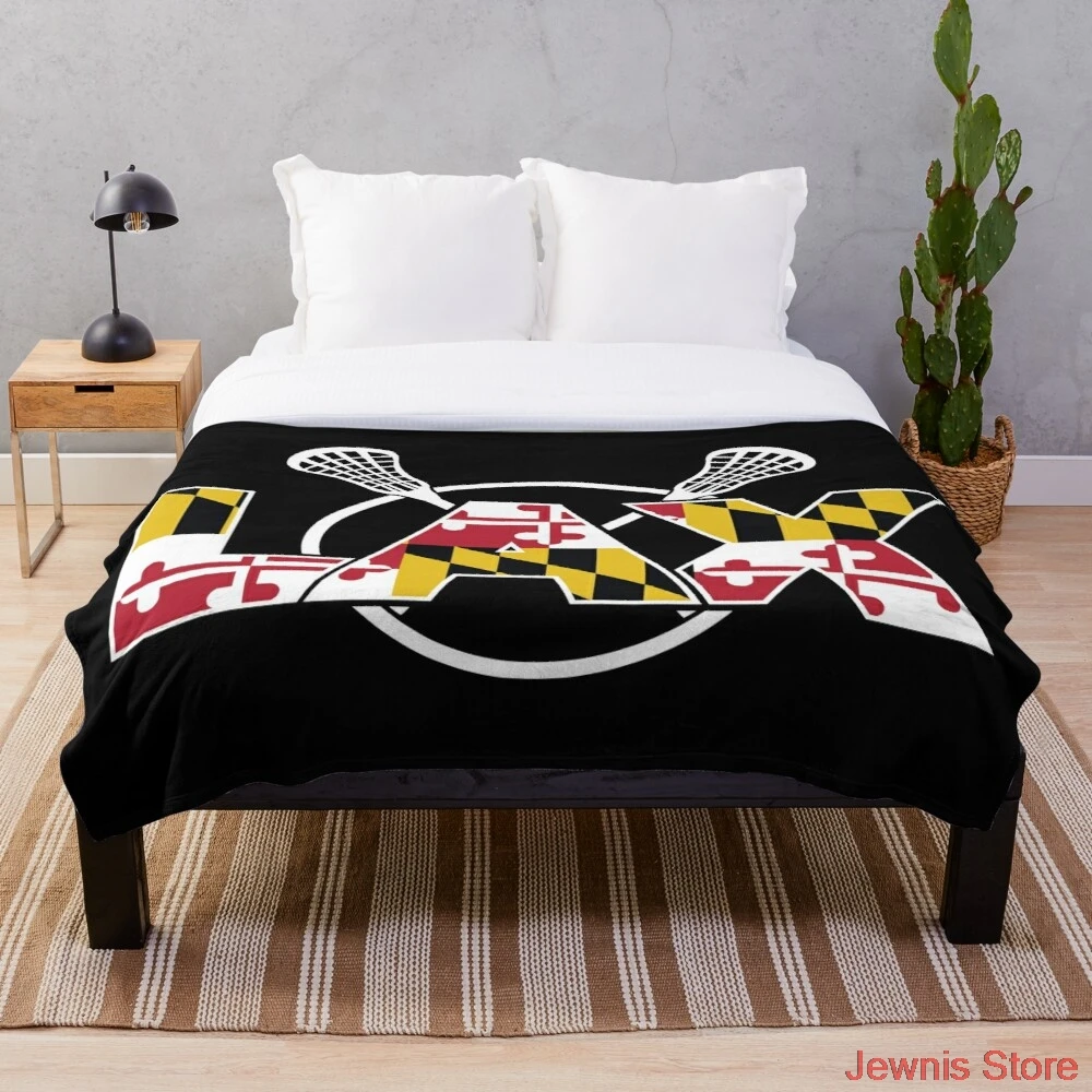 Maryland Lacrosse Throw Blanket Sherpa Blanket Warm Super Soft Flannel Office Nap Bedspread Sofa Bedding Plush Quilt Plaids
Maryland Lacrosse Throw Blanket Sherpa Blanket Warm Super Soft Flannel Office Nap Bedspread Sofa Bedding Plush Quilt Plaids