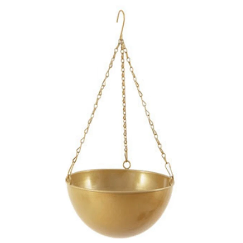 Metal Hanging Flower Pot Chain Hanging Planter Basket Flower Vase For Home Garden Balcony Decoration
Metal Hanging Flower Pot Chain Hanging Planter Basket Flower Vase For Home Garden Balcony Decoration