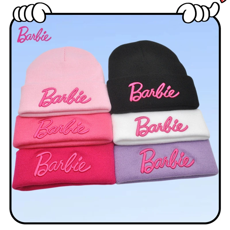 Y2K Style Miniso Barbie Embroidery Print Warm Knitted Hat Autumn and Winter Kawaii New Models Wool Hat Fabric Soft Kids Gifts
Y2K Style Miniso Barbie Embroidery Print Warm Knitted Hat Autumn and Winter Kawaii New Models Wool Hat Fabric Soft Kids Gifts