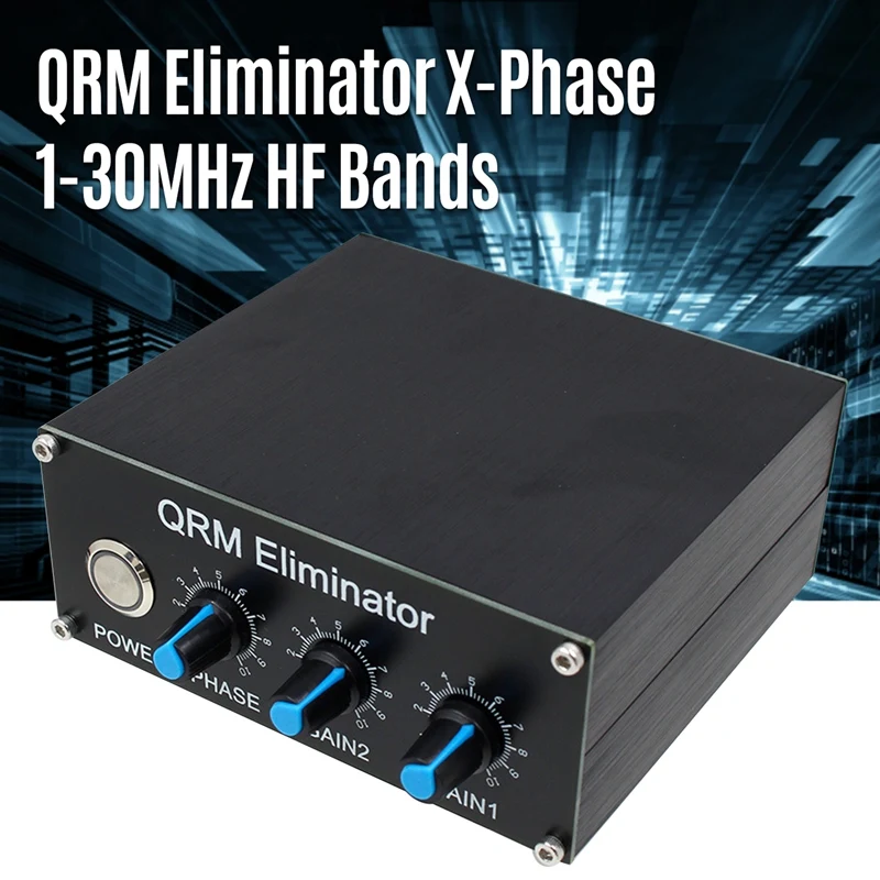 Устранитель QRM X-Phase (1-30 МГц) HF диапазоны, Регулируемый алюминиевый корпус, Устранитель сигнала управления PTT для пленочной промышленности
Устранитель QRM X-Phase (1-30 МГц) HF диапазоны, Регулируемый алюминиевый корпус, Устранитель сигнала управления PTT для пленочной промышленности