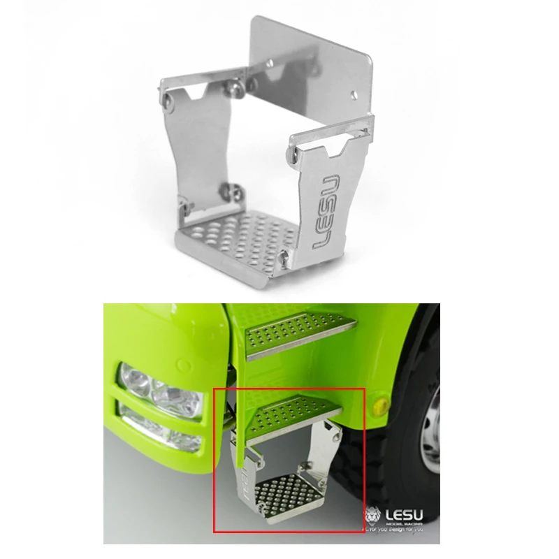 Lesu Cab Metal Side Foot Pedal Parts For 1/14 Man Tgs Hydraulic RC Dumper Truck Tipper Model Remote Control Car Th05801-SMT7 
Lesu Cab Metal Side Foot Pedal Parts For 1/14 Man Tgs Hydraulic RC Dumper Truck Tipper Model Remote Control Car Th05801-SMT7