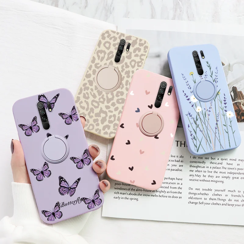 Custodia fiore anello magnetico supporto custodia morbida in Silicone per Xiaomi Redmi 9 Redmi9 paraurti protettivo per Co
Custodia fiore anello magnetico supporto custodia morbida in Silicone per Xiaomi Redmi 9 Redmi9 paraurti protettivo per Co