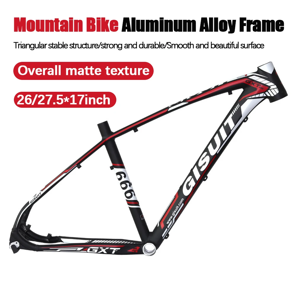 Aluminum Alloy Mountain Bike Frame 26/27.5er assembled frame Off-road MTB 17inch Bicycle Frame
Aluminum Alloy Mountain Bike Frame 26/27.5er assembled frame Off-road MTB 17inch Bicycle Frame