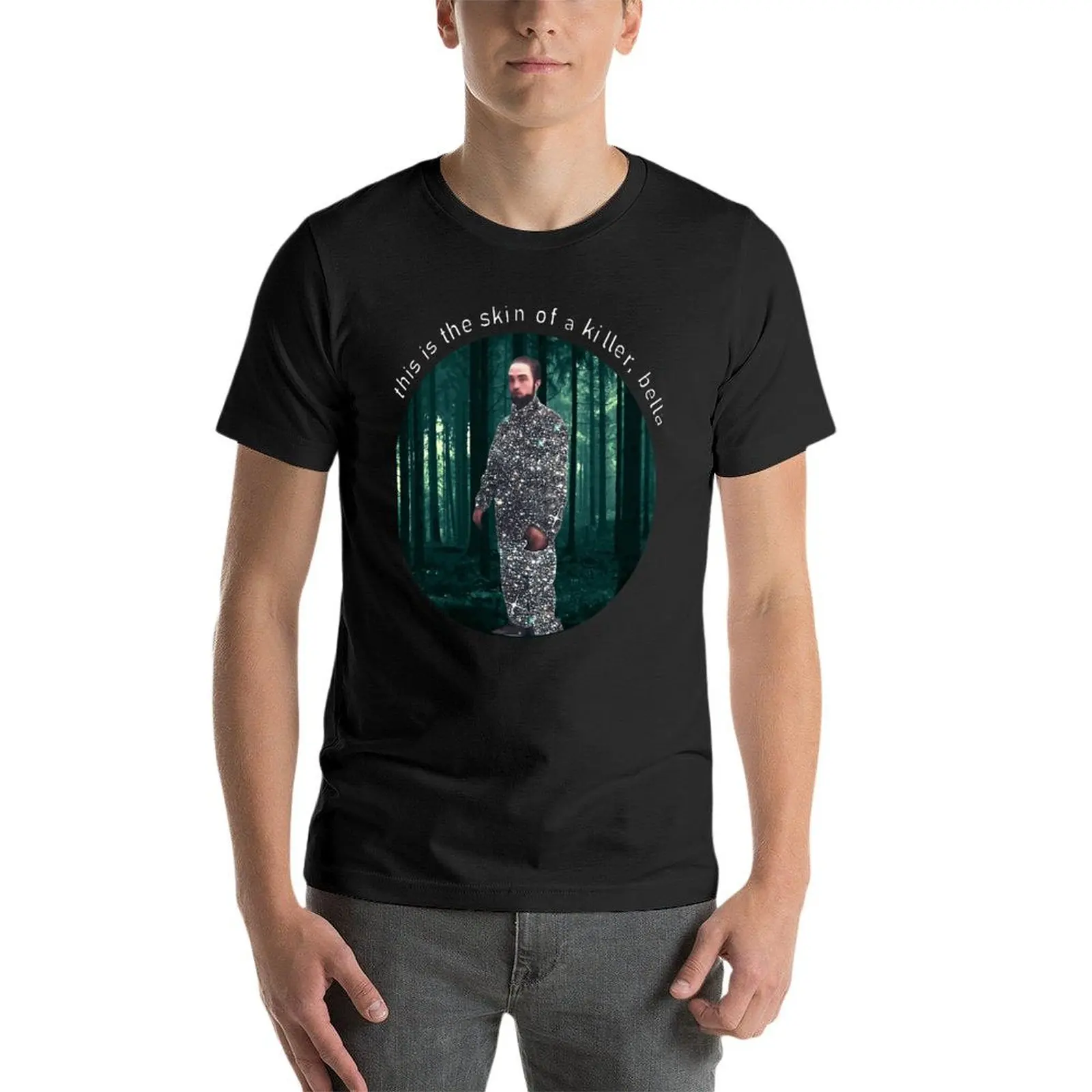 This Is The Skin Of A Killer Bella - Twilight Edward Cullens Retro Oversized T Shirts Branded Men'S Clothing 100% Cotton Streetw
This Is The Skin Of A Killer Bella - Twilight Edward Cullens Retro Oversized T Shirts Branded Men'S Clothing 100% Cotton Streetw