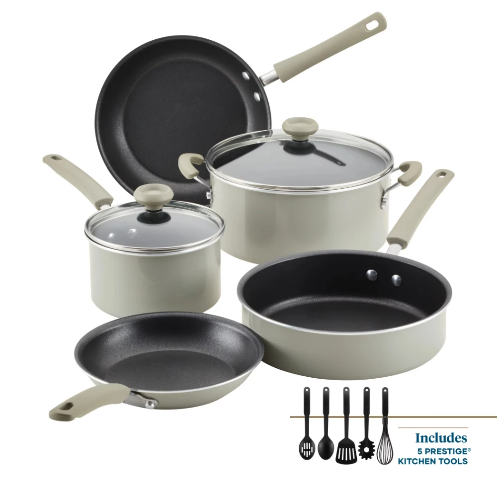 2023 New Nonstick Cookware Pots and Pans Set, 12-Piece, Gray Cookware Set Cooking Pots and Pans Set Include Frying Pans
2023 New Nonstick Cookware Pots and Pans Set, 12-Piece, Gray Cookware Set Cooking Pots and Pans Set Include Frying Pans