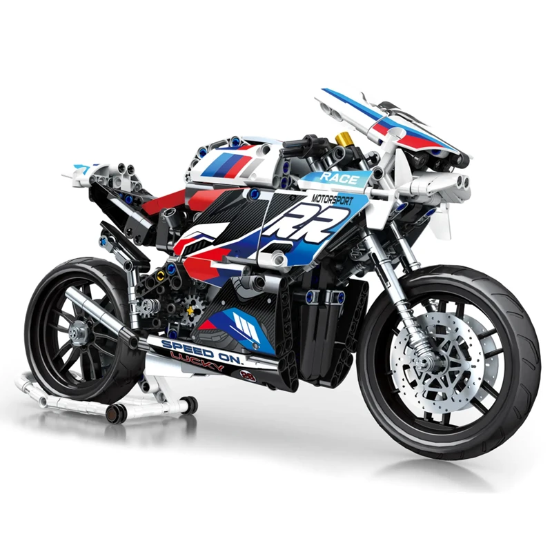 The Strongest Super Motorcycle M 1000 RR Model Building Blocks Bricks Sets Classic Kids Toys For Children Gift
The Strongest Super Motorcycle M 1000 RR Model Building Blocks Bricks Sets Classic Kids Toys For Children Gift