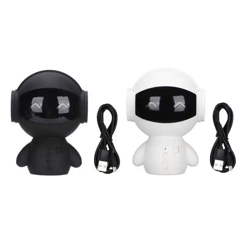 Robot Speaker Portable Mini Smart Speaker Support Memory Card AUX Input MP3 Playback Sound For Home Office
Robot Speaker Portable Mini Smart Speaker Support Memory Card AUX Input MP3 Playback Sound For Home Office
