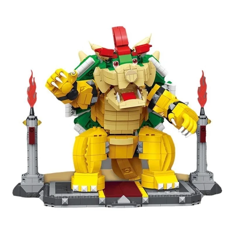 2022 Новый конструктор MOC The mighty Bowser Fit 71411, 1358 шт., креативные конструкторы, суперигры, детские игрушки, подарок на день рождения, набор
2022 Новый конструктор MOC The mighty Bowser Fit 71411, 1358 шт., креативные конструкторы, суперигры, детские игрушки, подарок на день рождения, набор