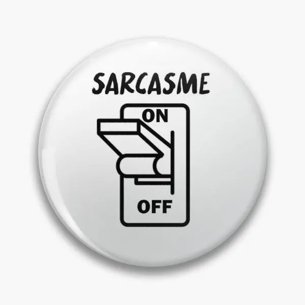 Булавка Sarcasm на мягкой пуговице, булавка на лацкан, украшение, Креативная одежда, милый модный подарок, шляпа, мультяшный значок, женский вор...
Булавка Sarcasm на мягкой пуговице, булавка на лацкан, украшение, Креативная одежда, милый модный подарок, шляпа, мультяшный значок, женский вор...