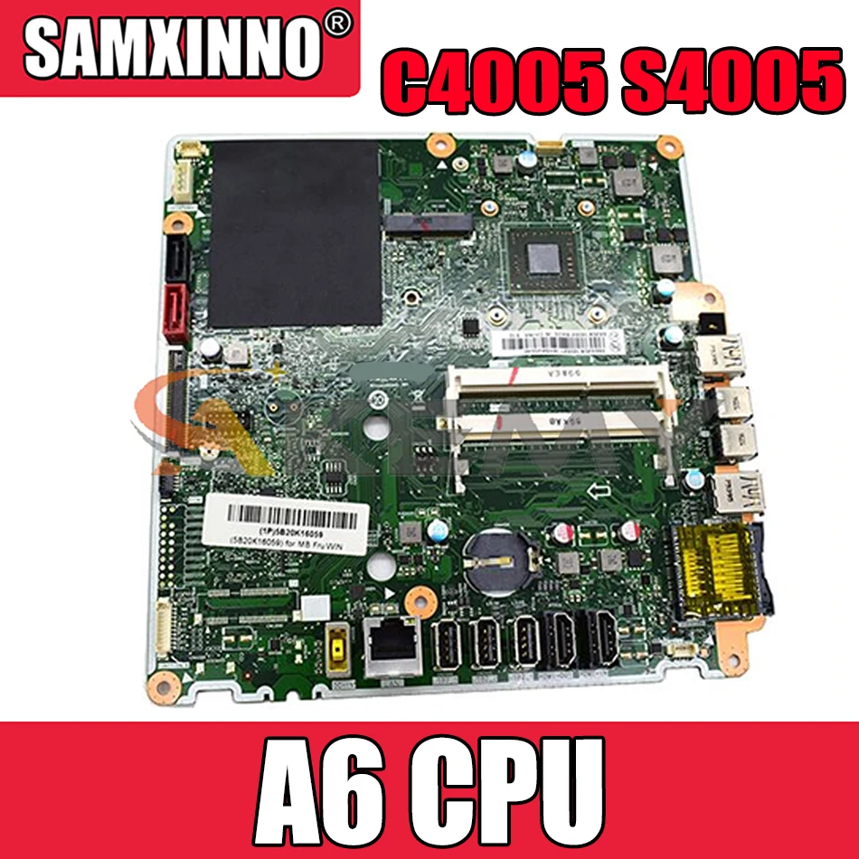 Материнская плата Akemy для Lenovo C4005 S4005, универсальная компьютерная материнская плата CFT83S1 VER 1,0 CPU A6, интегрированная графическая карта DDR3 100%, те...
Материнская плата Akemy для Lenovo C4005 S4005, универсальная компьютерная материнская плата CFT83S1 VER 1,0 CPU A6, интегрированная графическая карта DDR3 100%, те...