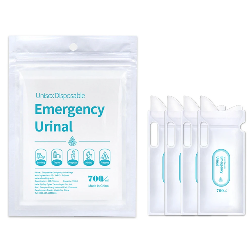 700ml Outdoor Camping Camping Emergency Urine Bag Pocket Mini Toilet Unisex Urine Bags Reusable Urinal Pee Holder
700ml Outdoor Camping Camping Emergency Urine Bag Pocket Mini Toilet Unisex Urine Bags Reusable Urinal Pee Holder