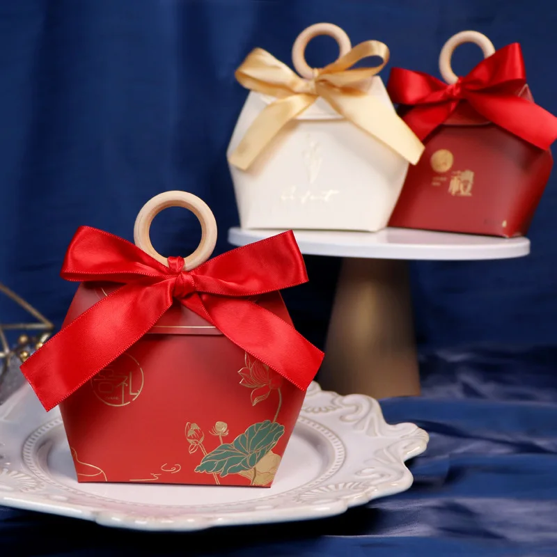 

Креативная Свадебная портативная коробка для конфет в стиле ретро, свадебная сопровождающая Подарочная коробка для подружки невесты, Подарочная коробка для шоколадных конфет, печенья