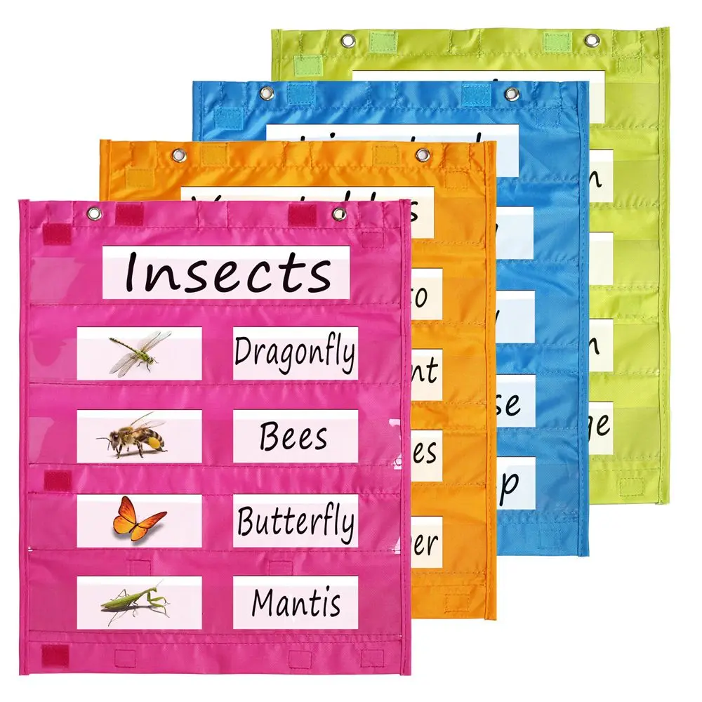 Activity Toy Preschool Wall Hanging Education Teaching Aids Pocket Chart Class Schedule Learning Resources
Activity Toy Preschool Wall Hanging Education Teaching Aids Pocket Chart Class Schedule Learning Resources