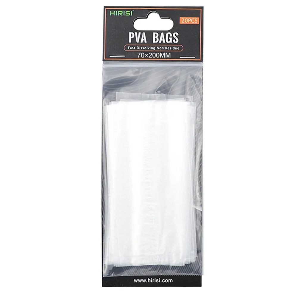20*Water Dissolving PVA Mesh Bags Carp Fishing Material Tackle Quick Water Soluble Solid Bait Bags Fishing Parts
20*Water Dissolving PVA Mesh Bags Carp Fishing Material Tackle Quick Water Soluble Solid Bait Bags Fishing Parts