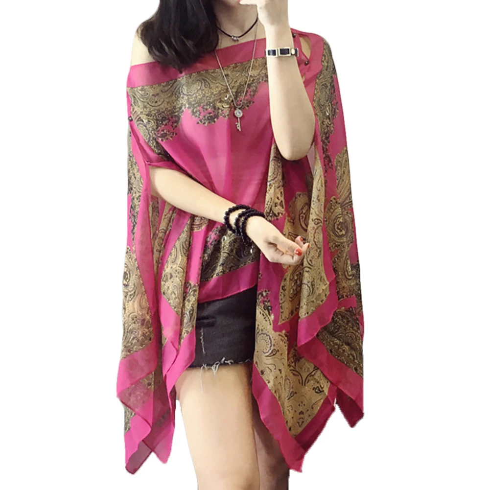 Summer Woman Long Sleeve Plus Size Thin Fabala Scarf Cover Ups Blouses Loose Sunscreen Flower Shirts Shawl Sun Protection Shawl
Summer Woman Long Sleeve Plus Size Thin Fabala Scarf Cover Ups Blouses Loose Sunscreen Flower Shirts Shawl Sun Protection Shawl