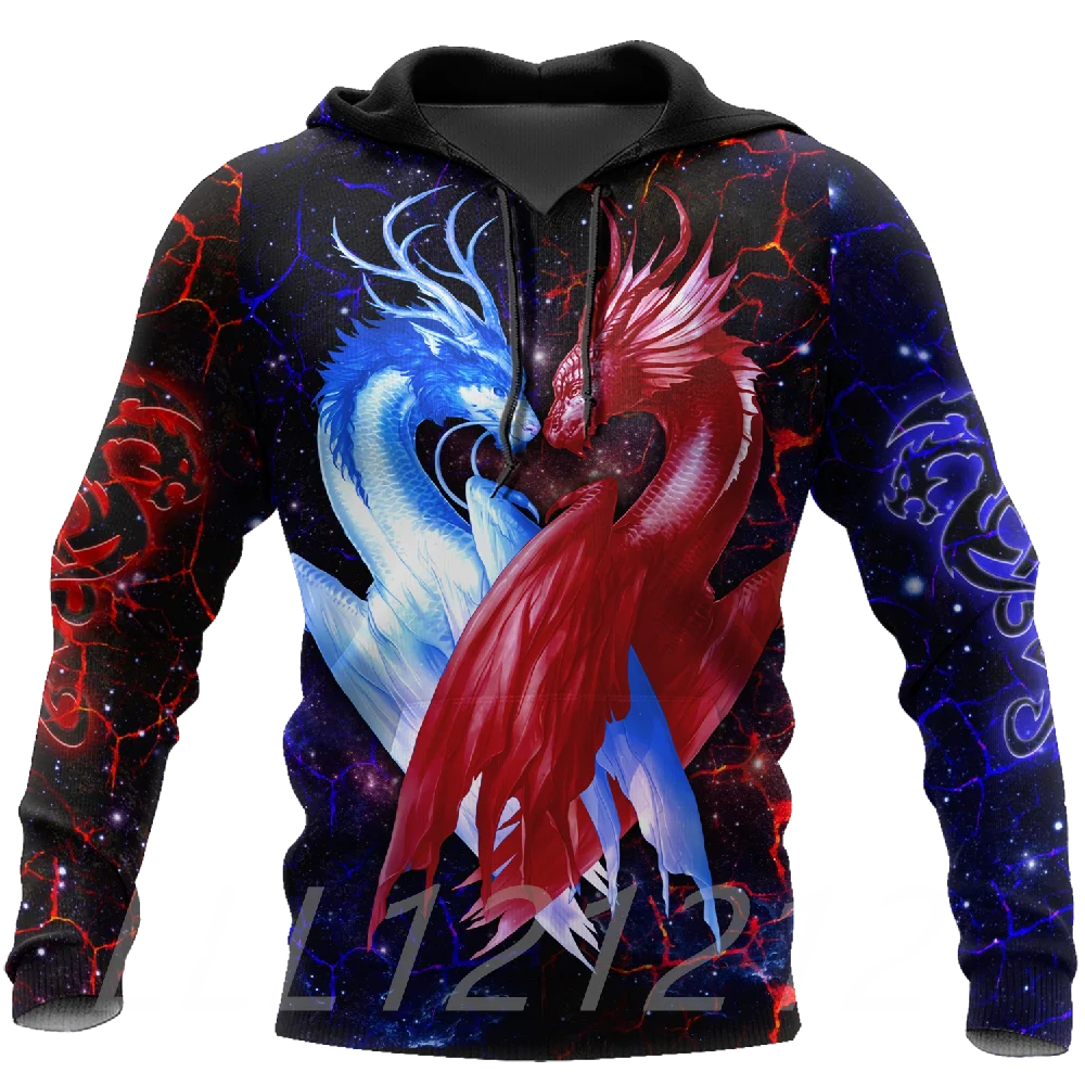 Autumn Men's Hoodie 3D Printing Dragon Element Casual Sweater Personality Street Home Fashion Pullover Oversized Jacket 110-6XL
Autumn Men's Hoodie 3D Printing Dragon Element Casual Sweater Personality Street Home Fashion Pullover Oversized Jacket 110-6XL