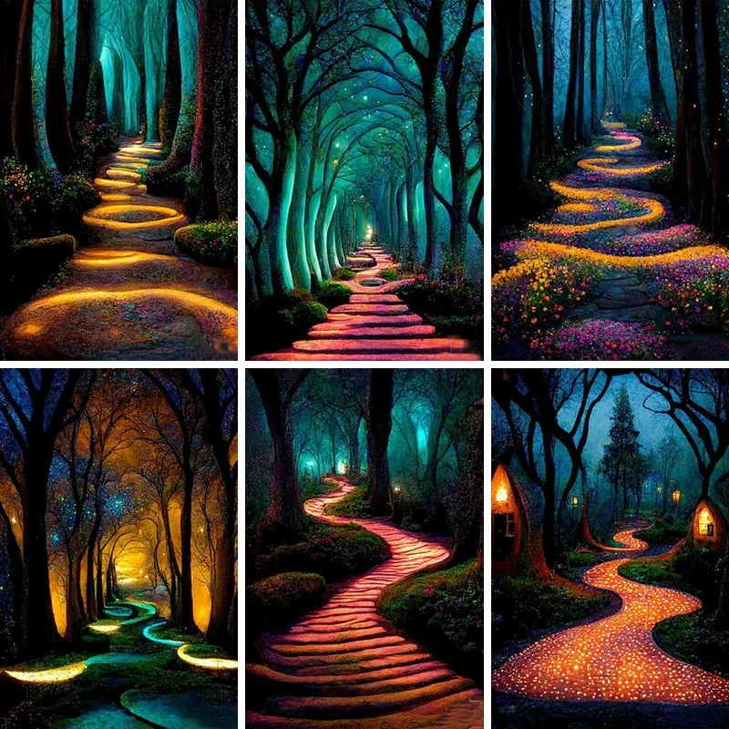 Diamond Painting Scenery Forest Tree and Path Diamond Embroidery Mosaic Full Round/Square Rhinestones Nature Home Decor
Diamond Painting Scenery Forest Tree and Path Diamond Embroidery Mosaic Full Round/Square Rhinestones Nature Home Decor