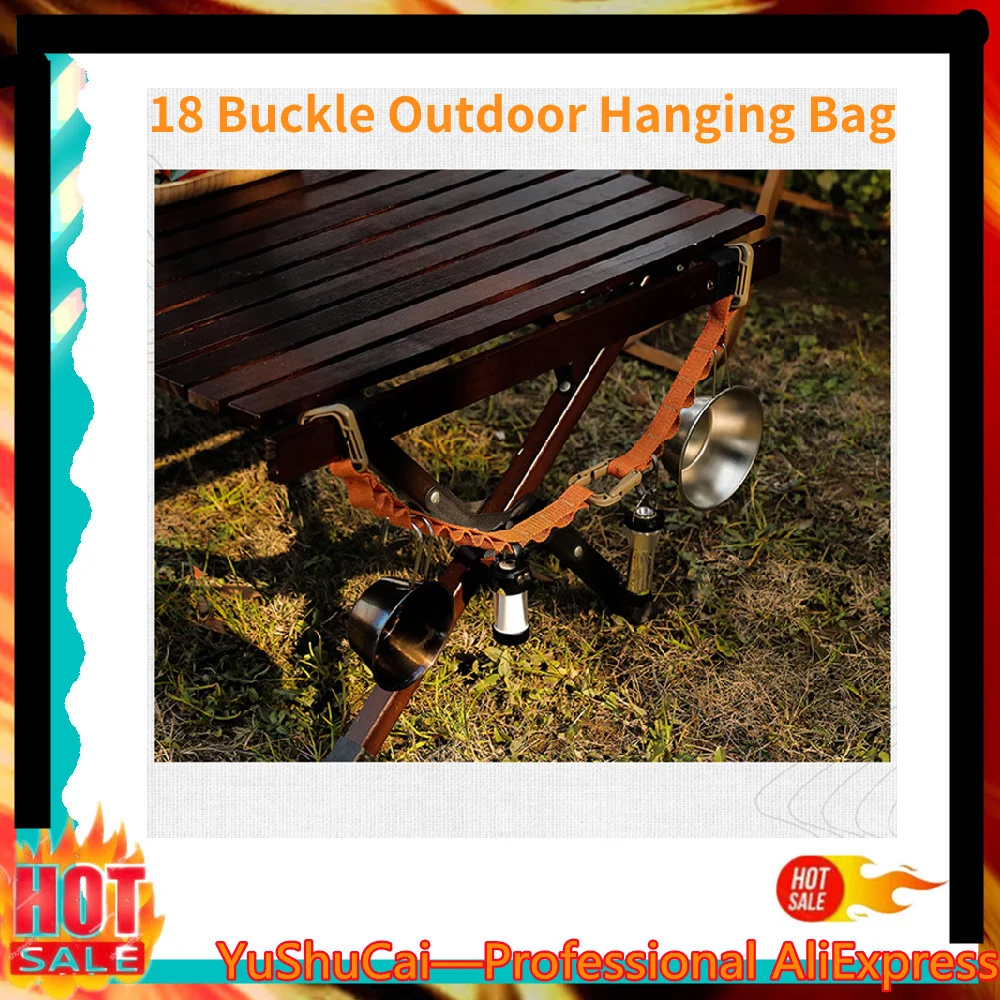 BBQ Grill Sling Camping Hanging Rope Outdoor Lanyard Hanger Campsite Supplies Storage Strap 18 Hanging Rings With D Buckles
BBQ Grill Sling Camping Hanging Rope Outdoor Lanyard Hanger Campsite Supplies Storage Strap 18 Hanging Rings With D Buckles