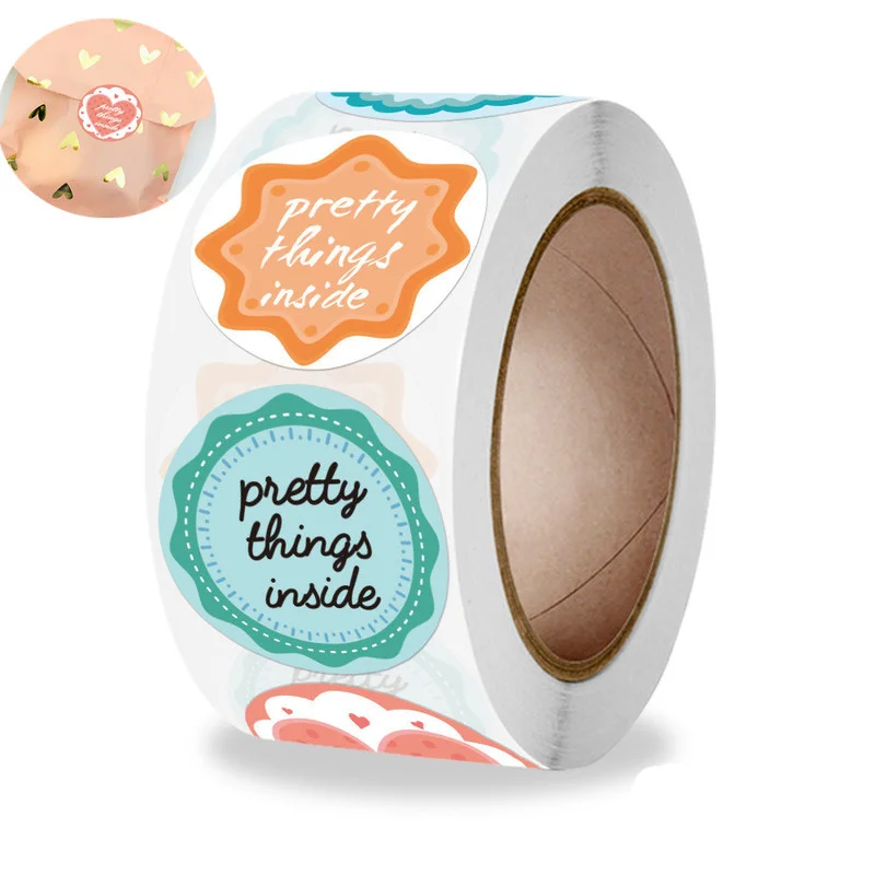 500 Pcs/roll Round "Pretty Gift" Encouragement Reward Sticker Children Toy Gift Wrapping Decoration Sticker Label
500 Pcs/roll Round "Pretty Gift" Encouragement Reward Sticker Children Toy Gift Wrapping Decoration Sticker Label
