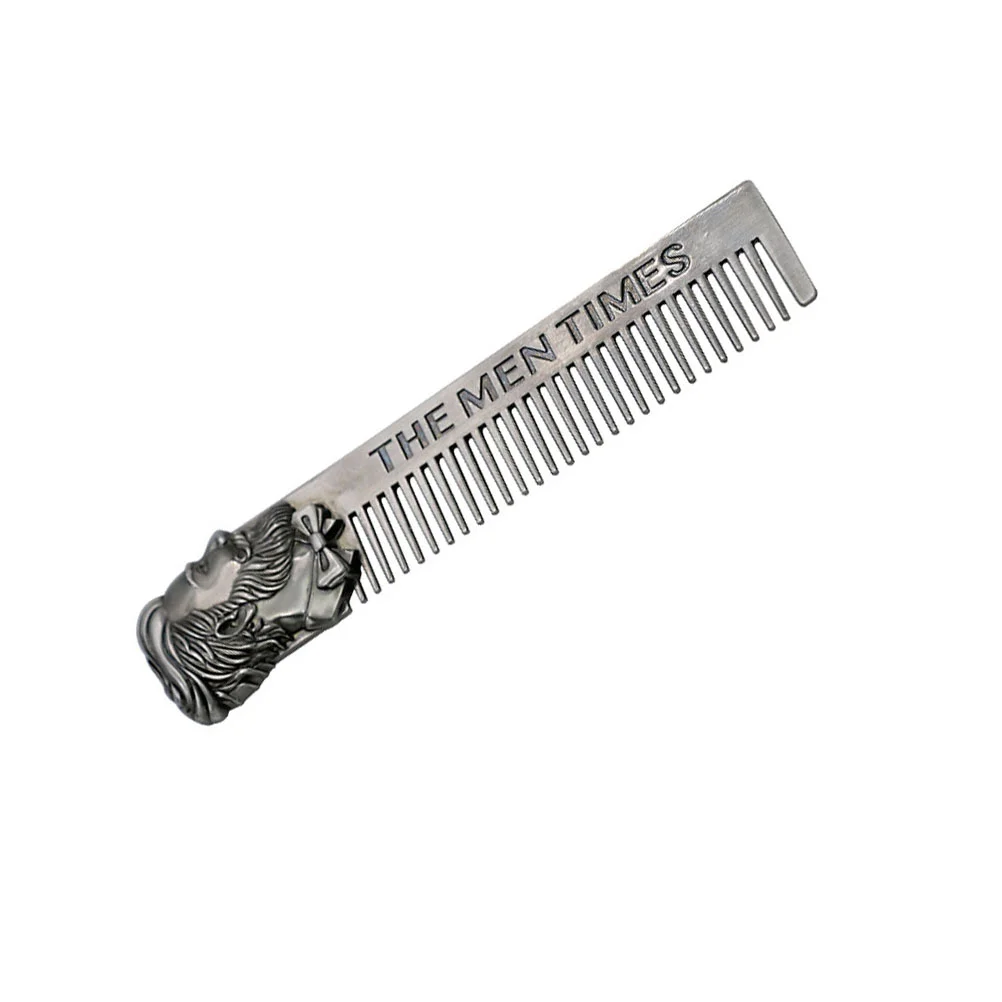 Comb Hair Combs Brush Men Styling Stainless Steel Oil Barberbeard Wide Head Pocket Hairdressing Detangle Texture Mustache
Comb Hair Combs Brush Men Styling Stainless Steel Oil Barberbeard Wide Head Pocket Hairdressing Detangle Texture Mustache