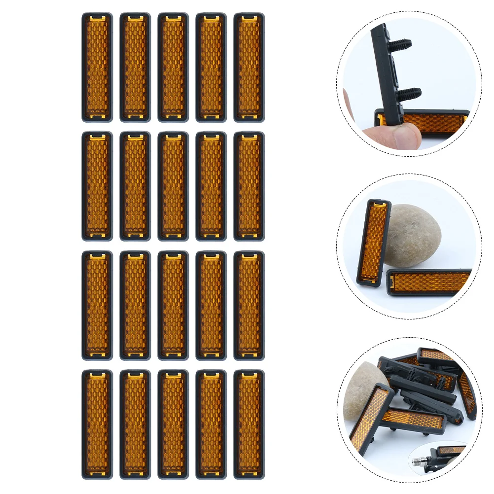 20pcs Quality Useful Durable Professional Premium Pedal Parts Foot Pedal Reflectors for MTB Outdoor Bike
20pcs Quality Useful Durable Professional Premium Pedal Parts Foot Pedal Reflectors for MTB Outdoor Bike