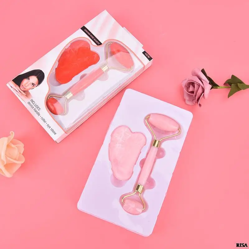 Face-lifting Double-headed Roller Massager Guasha Facial Massager Roller Scraping Slimming Box Set
Face-lifting Double-headed Roller Massager Guasha Facial Massager Roller Scraping Slimming Box Set