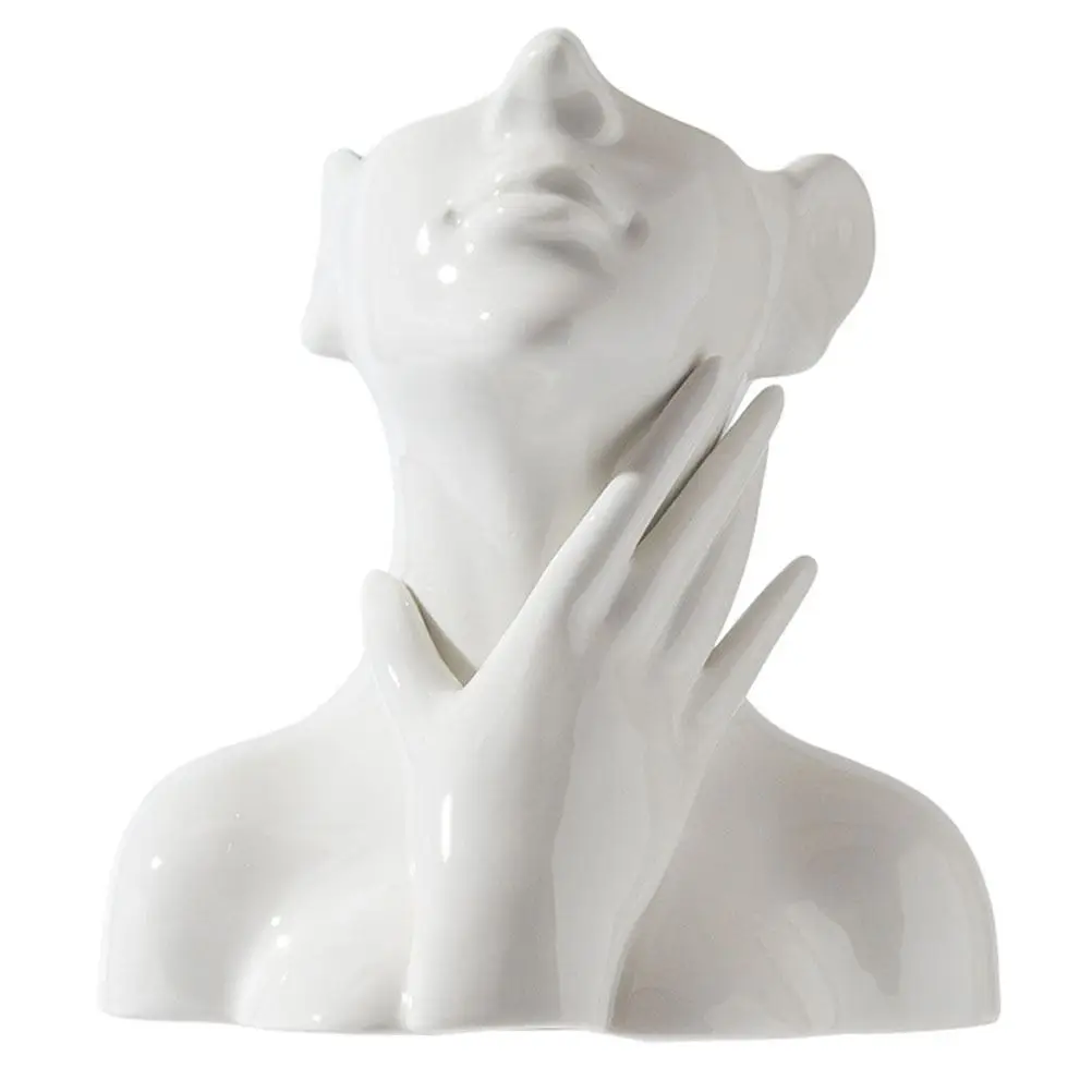 Nordic style body art ceramic vase ornaments crafts simple face living room flower arrangement home decoration art ornaments
Nordic style body art ceramic vase ornaments crafts simple face living room flower arrangement home decoration art ornaments