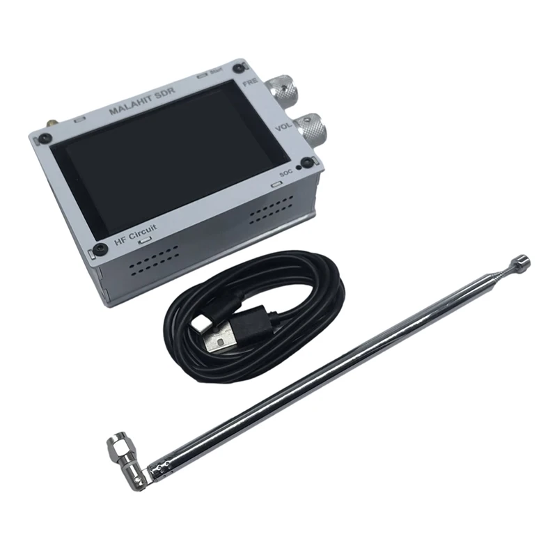 50K-250Mhz 400M-2Ghz SDR Pro Malachite Receiver All-Band Aviation Band Radio Receiver With Expansion Board
50K-250Mhz 400M-2Ghz SDR Pro Malachite Receiver All-Band Aviation Band Radio Receiver With Expansion Board