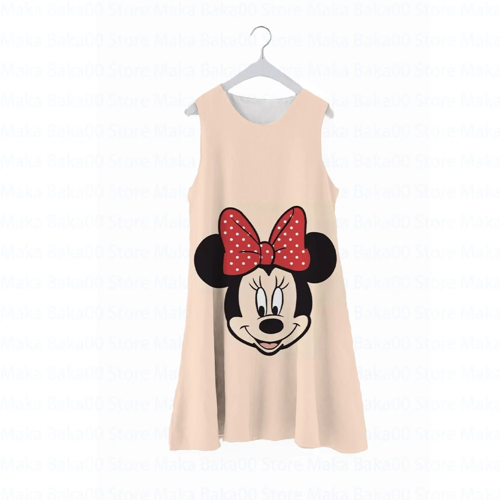 Children's Clothing Dresses Disney Mickey and Minnie Collection Summer New Round Neck Sleeveless Print Casual Cute Girls Skirts
Children's Clothing Dresses Disney Mickey and Minnie Collection Summer New Round Neck Sleeveless Print Casual Cute Girls Skirts