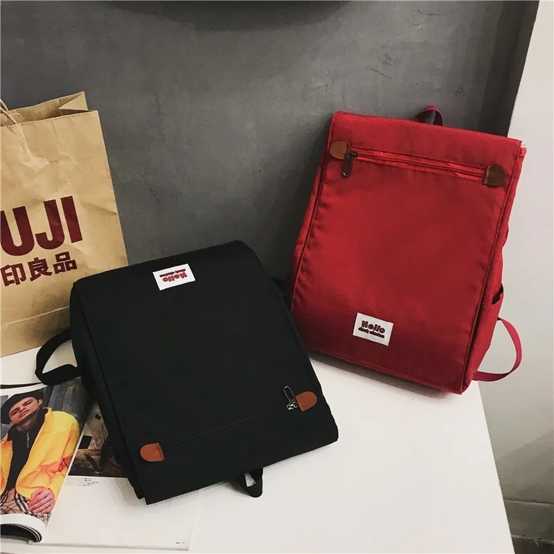 Summer 2022 Fashion Women Backpack Simple Solid Color Large Capacity School Bag For Girls Oxford Cloth Waterproof Travel Bags
Summer 2022 Fashion Women Backpack Simple Solid Color Large Capacity School Bag For Girls Oxford Cloth Waterproof Travel Bags