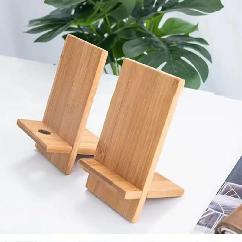 New High-quality Bamboo Mobile Phone Holder Practical Wooden Lazy Person Mobile Phone Holder Universal Desktop Holder
New High-quality Bamboo Mobile Phone Holder Practical Wooden Lazy Person Mobile Phone Holder Universal Desktop Holder