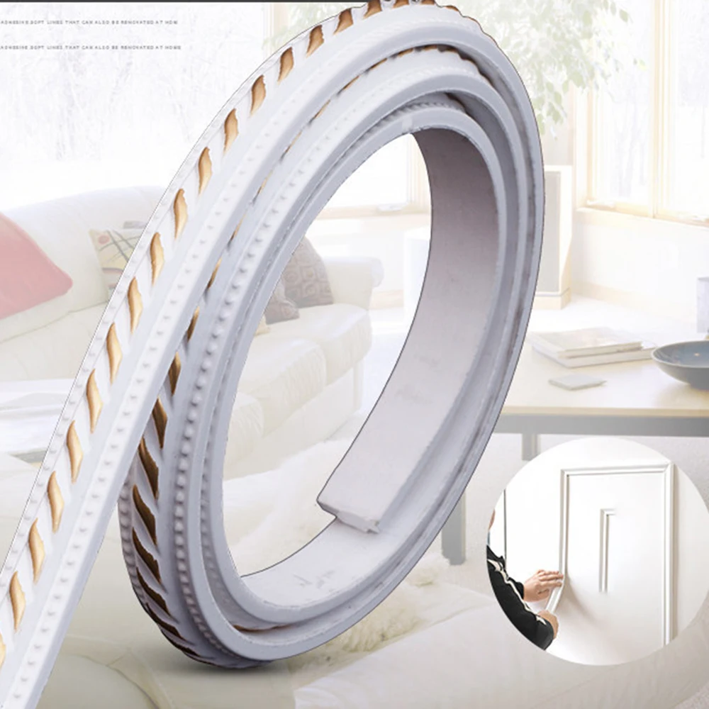 1*Panel Moulding PVC Flexible Bendable Ribbon Rope Panel Moulding Mirror Frame Trim Home Decor For TV Backgrounds Door Frames
1*Panel Moulding PVC Flexible Bendable Ribbon Rope Panel Moulding Mirror Frame Trim Home Decor For TV Backgrounds Door Frames