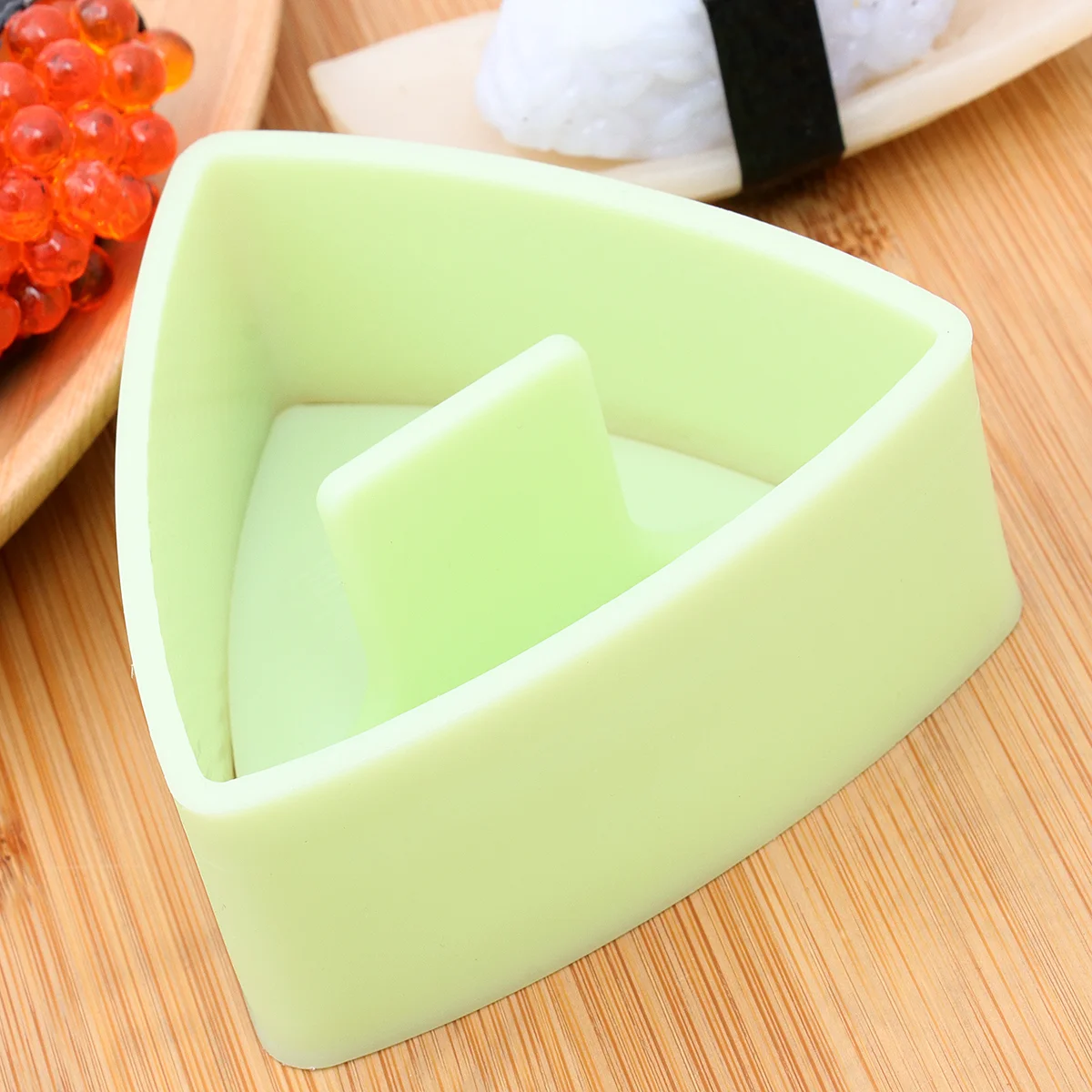 Sushi Mold Rice Maker Triangle Press Onigiri Mould Kit Tool Diy Molds Japanese Making Seaweed Bento Box Makers Shape Decorating
Sushi Mold Rice Maker Triangle Press Onigiri Mould Kit Tool Diy Molds Japanese Making Seaweed Bento Box Makers Shape Decorating