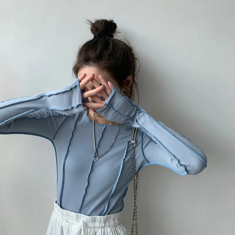 Female Shirts Blue Rose Spring Blouses FashionSkintight Sexy Women Blouse Korea Shirt Bottoming Tops Soft Knitted
Female Shirts Blue Rose Spring Blouses FashionSkintight Sexy Women Blouse Korea Shirt Bottoming Tops Soft Knitted