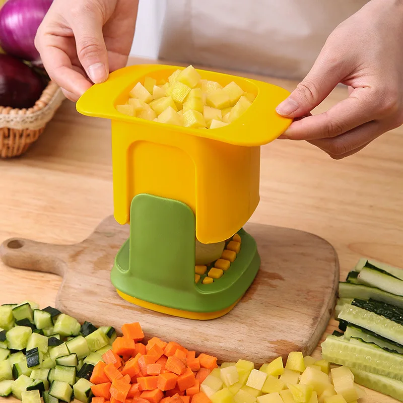 Multifunctional Vegetable Chopper French Fries Cutter Household Hand Pressure Onion Dicer Cucumber Potato Slicer Kitchen Tools
Multifunctional Vegetable Chopper French Fries Cutter Household Hand Pressure Onion Dicer Cucumber Potato Slicer Kitchen Tools