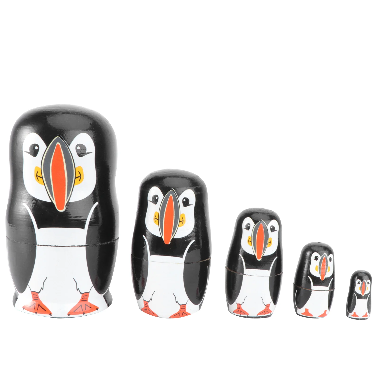 5 Pcs Kidcraft Playset Little Penguin Nesting Matryoshka Wooden Kids Home Decor Child
5 Pcs Kidcraft Playset Little Penguin Nesting Matryoshka Wooden Kids Home Decor Child