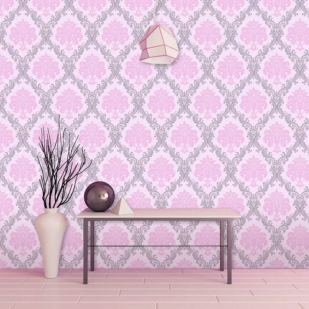 Rosa Damast-Tapete, Selbstklebend, Florale Abzieh- Und Klebetapete, Wasserdichte Regal-Schubladen-Dekoration Wall Paper
Rosa Damast-Tapete, Selbstklebend, Florale Abzieh- Und Klebetapete, Wasserdichte Regal-Schubladen-Dekoration Wall Paper