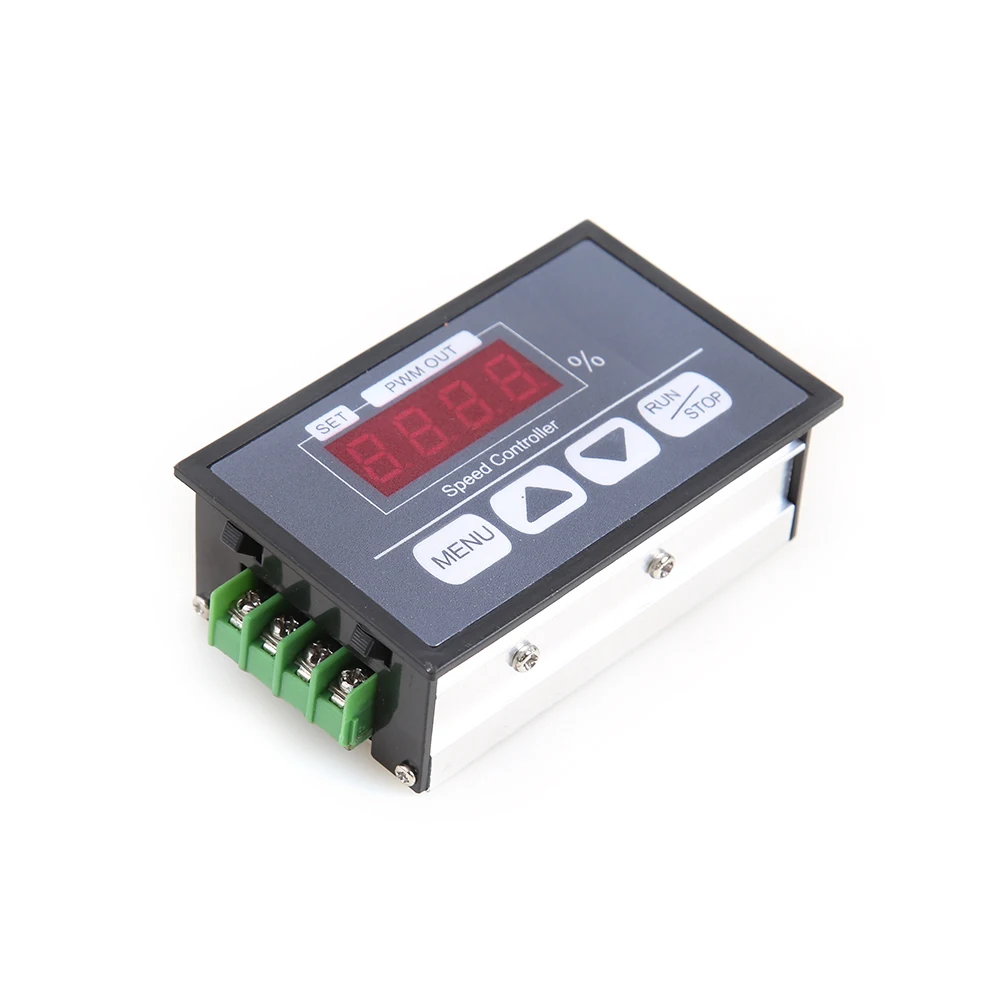 Soft Start Stop PWM DC Motor Speed Governor 6-60V 30A Digital Display Controller
Soft Start Stop PWM DC Motor Speed Governor 6-60V 30A Digital Display Controller
