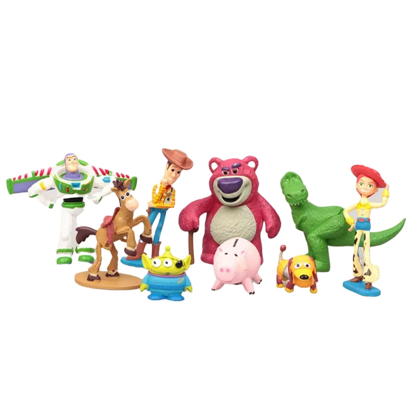 New Disney Toy Story Buzz Lightyear Toys Anime Woody Jessie Little Green Men Action Figures Models Dolls Figurine Gifts for Kids
New Disney Toy Story Buzz Lightyear Toys Anime Woody Jessie Little Green Men Action Figures Models Dolls Figurine Gifts for Kids