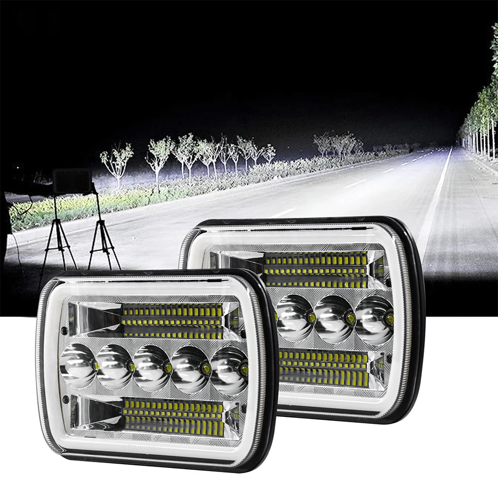 Car Headlight Headlight 4300K-6000K 30000LM 5-Eye LED 7 Inchs Square For Jeep Wrangler JK LJ TJ CJ Auto Accessories
Car Headlight Headlight 4300K-6000K 30000LM 5-Eye LED 7 Inchs Square For Jeep Wrangler JK LJ TJ CJ Auto Accessories