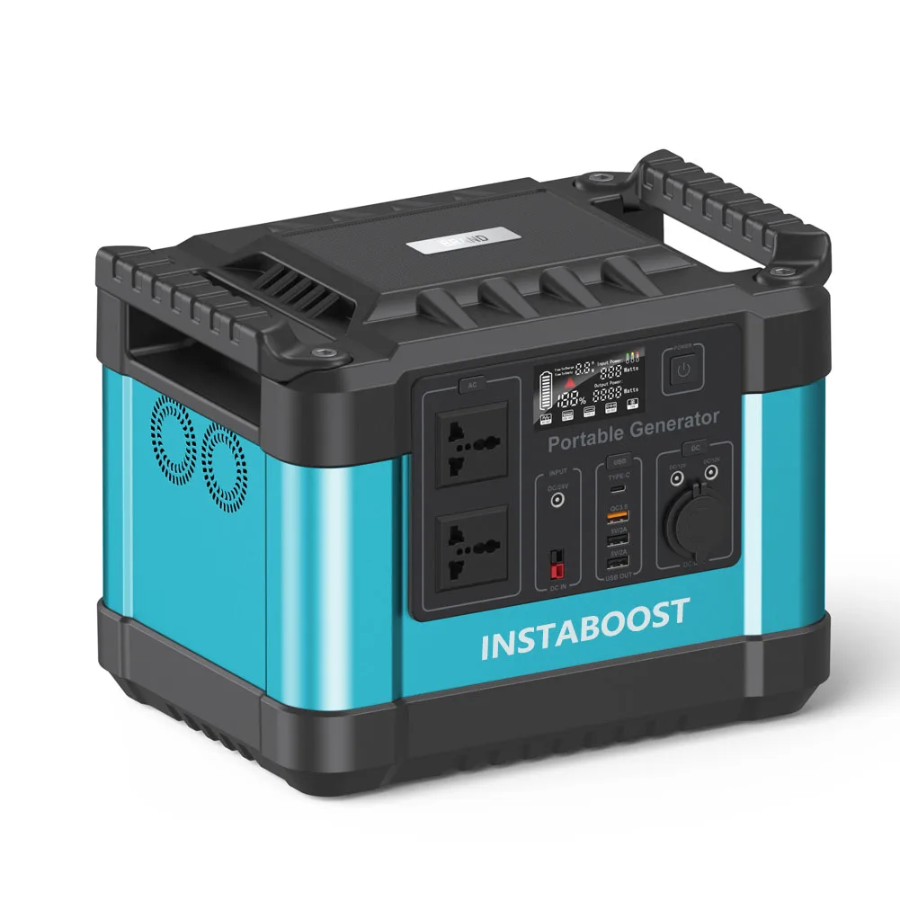 Fast Chargeable 1000W AC Portable Power Station Solar Generator 1110Wh Lithium Battery Pack For Camping
Fast Chargeable 1000W AC Portable Power Station Solar Generator 1110Wh Lithium Battery Pack For Camping
