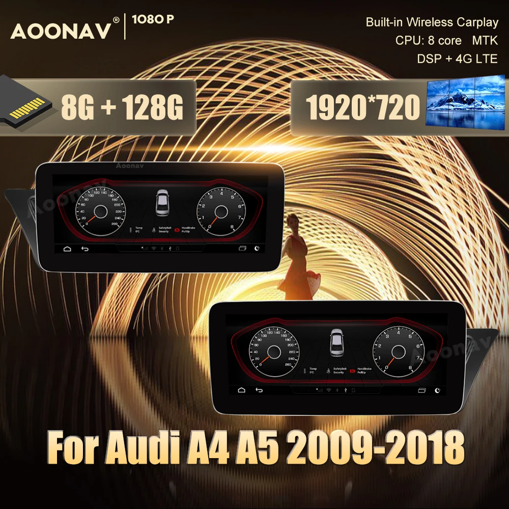 Автомобильный радиоприемник 12,3 дюймов 8 ядер 8 128G Android 10,0 GPS для Audi A4 A5 2009-2018 мультимедийный DVD-плеер головное устройство аудио Автомобильная с...
Автомобильный радиоприемник 12,3 дюймов 8 ядер 8 128G Android 10,0 GPS для Audi A4 A5 2009-2018 мультимедийный DVD-плеер головное устройство аудио Автомобильная с...