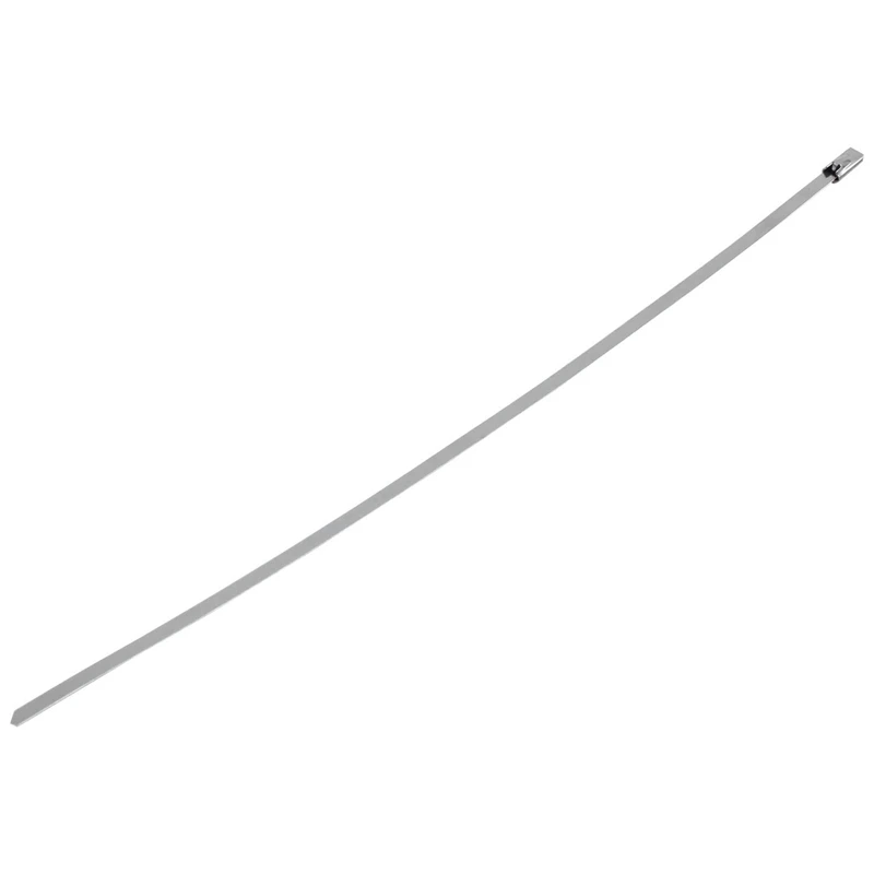 50Pcs 4.6X300mm Stainless Steel Exhaust Pipe Wrap Coated Locking Cable Zip Ties Self-Locking Stainless Steel Cable Tie
50Pcs 4.6X300mm Stainless Steel Exhaust Pipe Wrap Coated Locking Cable Zip Ties Self-Locking Stainless Steel Cable Tie