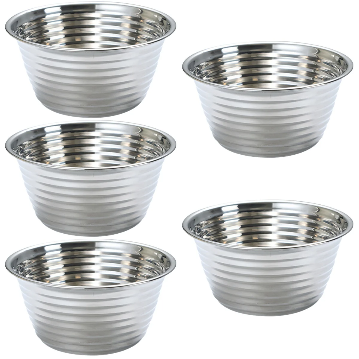 5pcs Household Salad Bowl Stainless Steel Fruit Vegetable Storage Holder Thread Dish
5pcs Household Salad Bowl Stainless Steel Fruit Vegetable Storage Holder Thread Dish