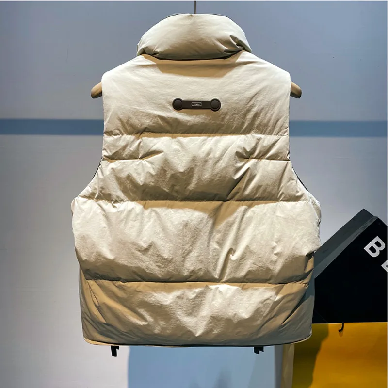 Korea Fashion Sleeveless Padded Jacket Winter Vest For Men Warm Casual Loose Gilet Coat Jackets Man Trend Clothing New Waistcoat
Korea Fashion Sleeveless Padded Jacket Winter Vest For Men Warm Casual Loose Gilet Coat Jackets Man Trend Clothing New Waistcoat