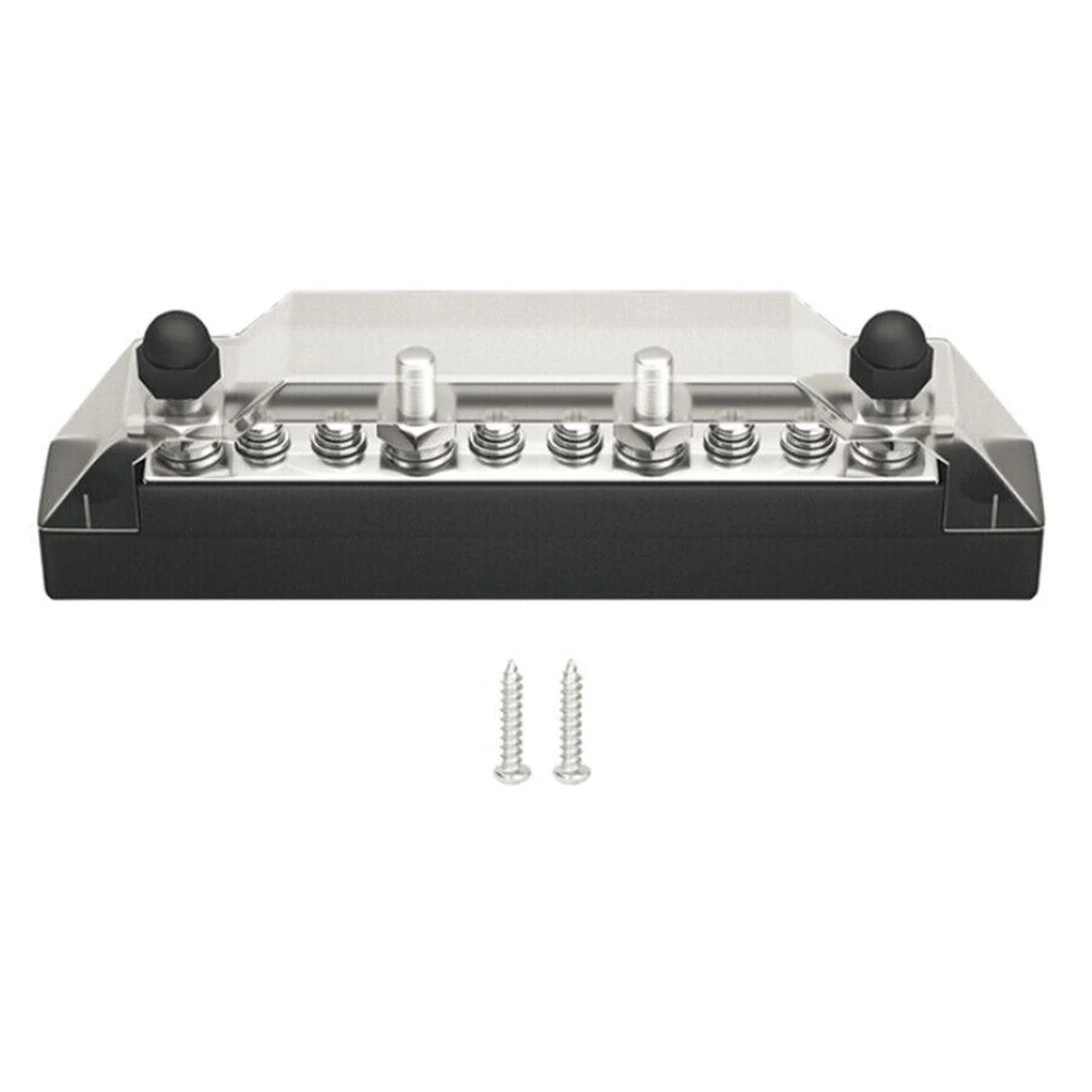 Positive Negative Bus Bar Battery Power Distribution Block Terminal Block Studs Plastic Red/Black Marine Boat Yacht Accessories
Positive Negative Bus Bar Battery Power Distribution Block Terminal Block Studs Plastic Red/Black Marine Boat Yacht Accessories