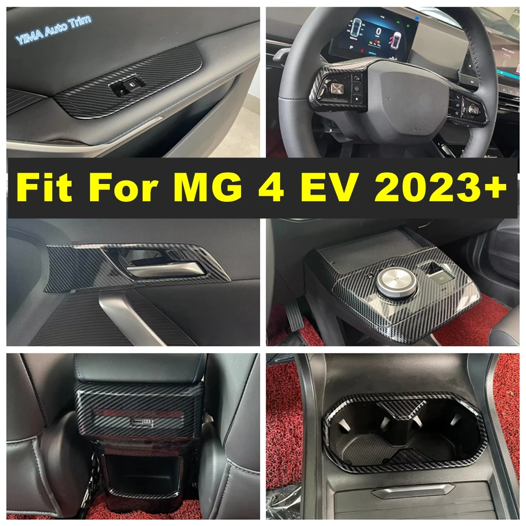 Glass Switch / Inner Door Bowl / Gear Shift Panel Cover Trim Fit For MG 4 EV 2023 2024 Carbon Fiber Look Car Interior Accessory
Glass Switch / Inner Door Bowl / Gear Shift Panel Cover Trim Fit For MG 4 EV 2023 2024 Carbon Fiber Look Car Interior Accessory