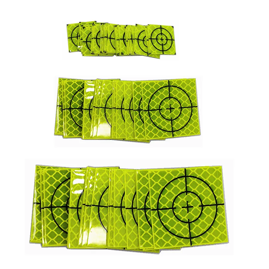 100pcs Size 60x60 20 30 40 50 mm Reflector Sheet For Total Station Survey Geography Fluorescent Green Sheet Reflective Sticker
100pcs Size 60x60 20 30 40 50 mm Reflector Sheet For Total Station Survey Geography Fluorescent Green Sheet Reflective Sticker